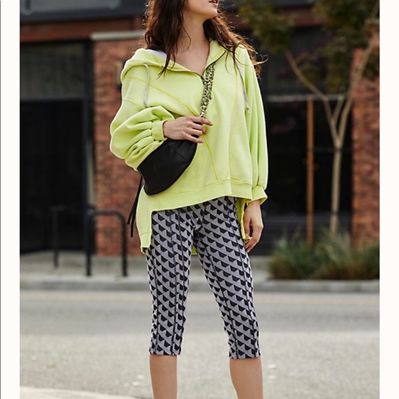 Free People High-Rise Cropped Legging NWT XS - Picture 3 of 6